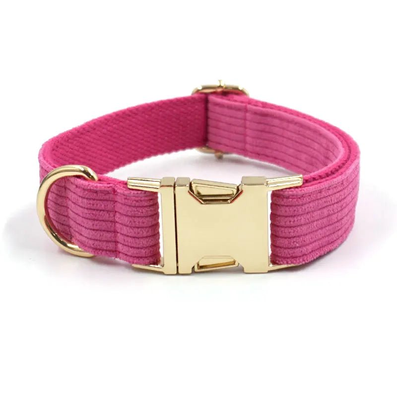 Collier pour chien personnalisé en nylon tissé doux