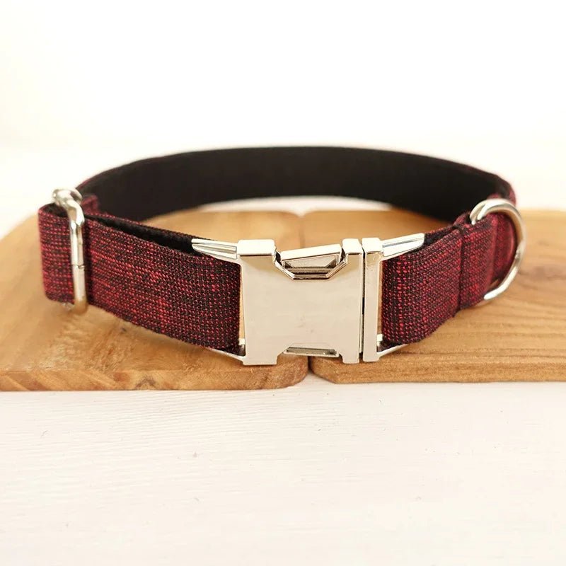Collier pour chien personnalisé en nylon