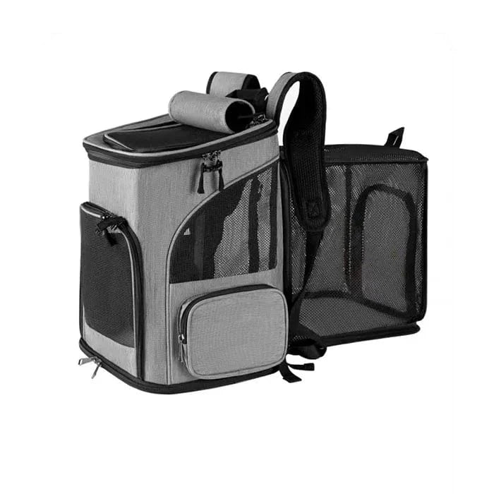 Breathable Pet Cat Carrier Backpack Foldable Pet Carrier Transport Travel Bag Expandable Large Capacity Creative for