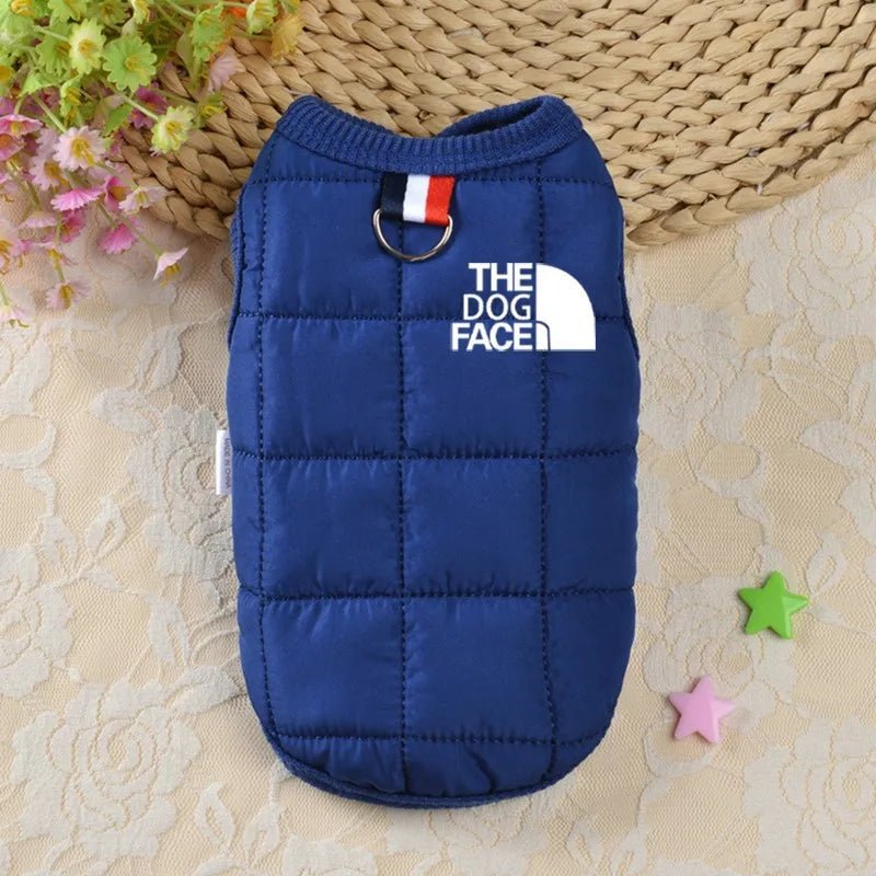 Manteau d’hiver matelassée pour chien THE DOG FACE
