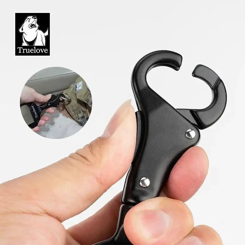 Crochet de sécurité Truelove en alliage d’aluminium pour attache ceinture de chien