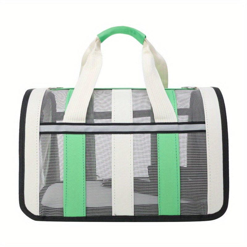 Transportez votre furry friend avec ce carrier pour small, pliante et respirante