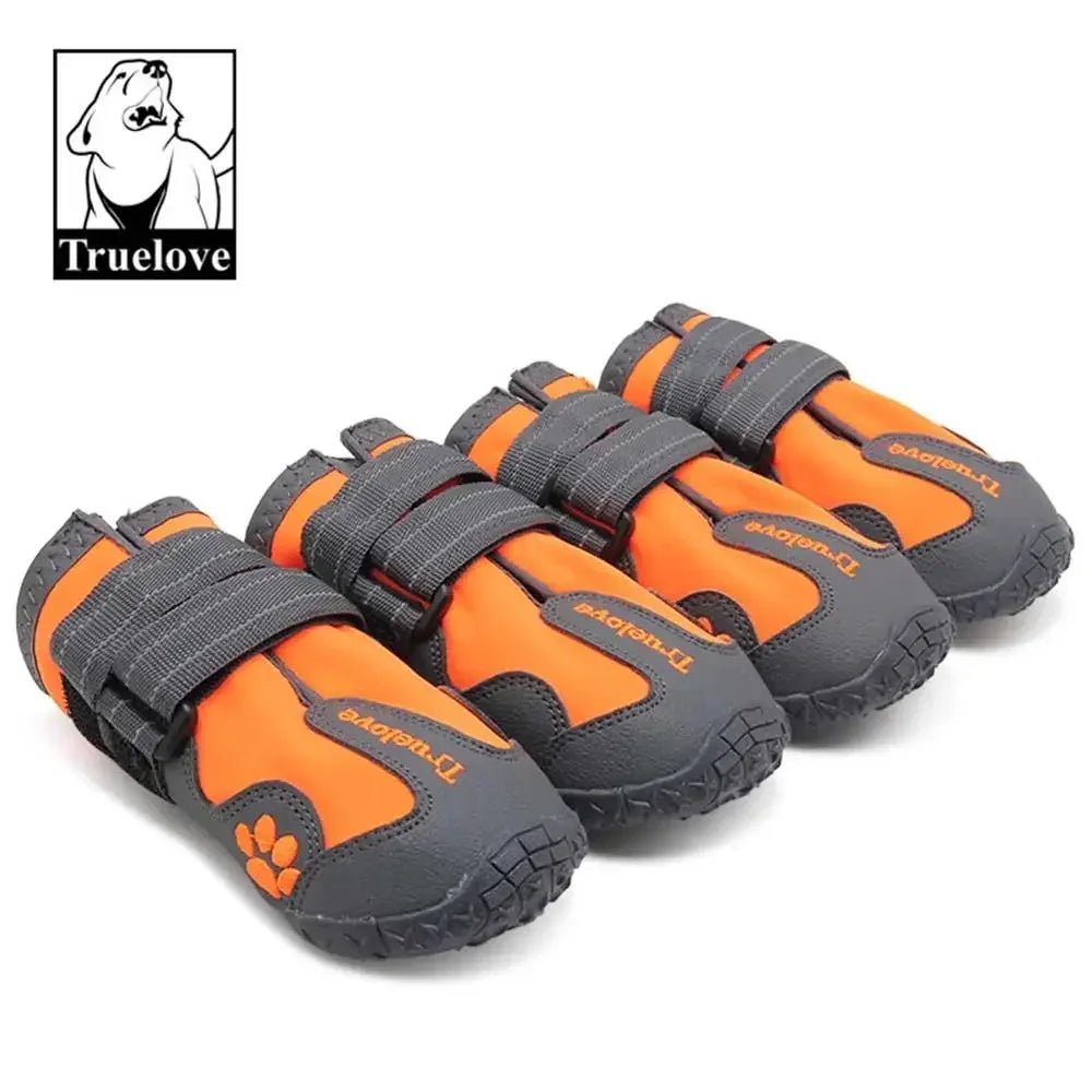 Chaussures pour chien Truelove antidérapantes toutes saisons - Orange - 1