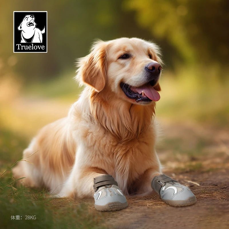 Chaussures pour chien Truelove respirantes antidérapantes - Rose / violet - 1
