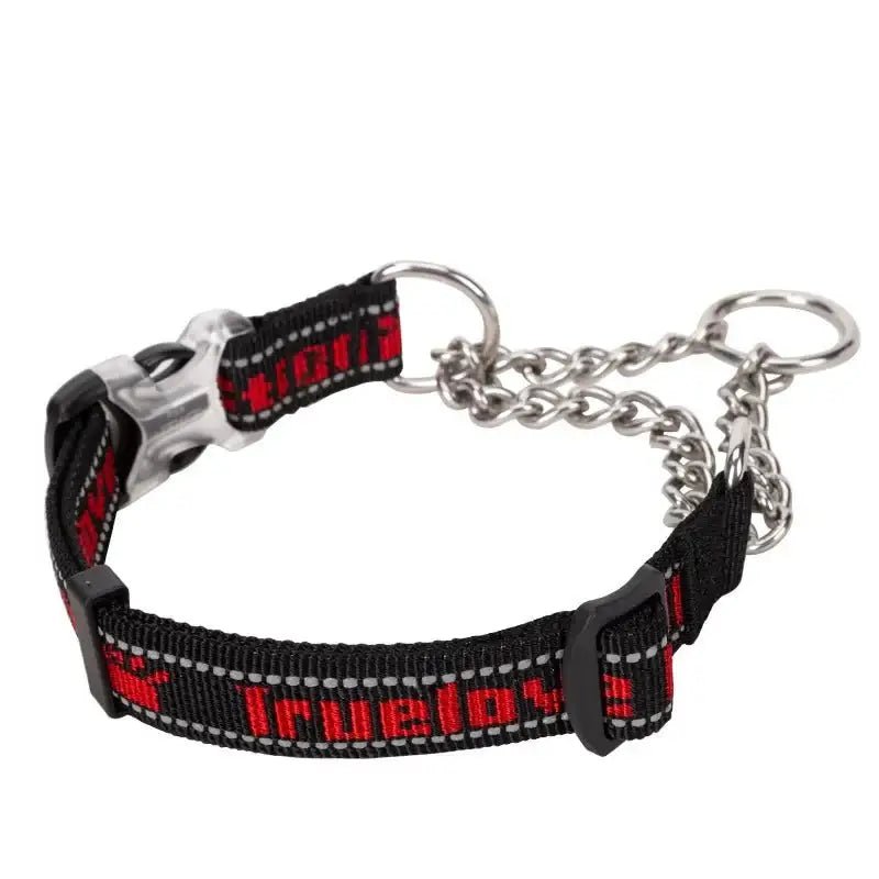 Collier pour chien anti-traction Truelove avec bandes réfléchissantes, rembourrage doux et métal
