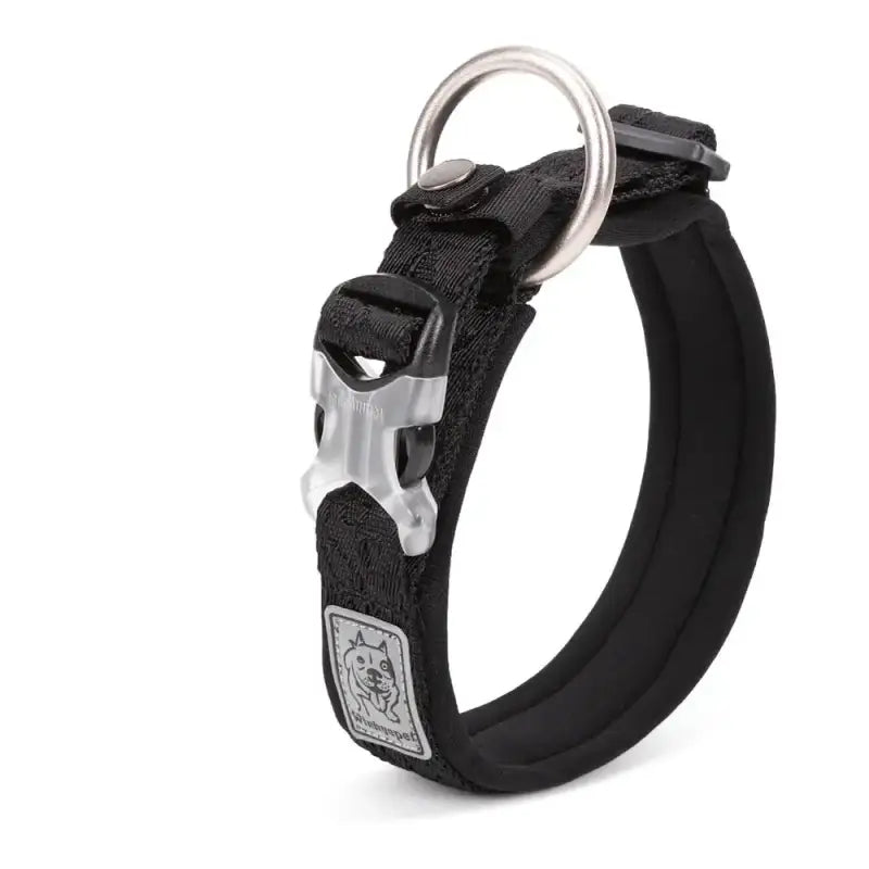 Collier pour chien rembourré avec boucle Duraflex, confort optimal en néoprène SBR