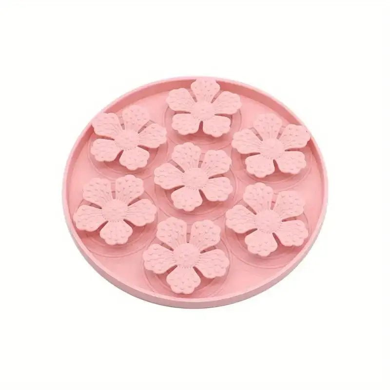 Plateau anti-ennui pour chien, jouet d’intelligence avec fleur ice cube tray ludique