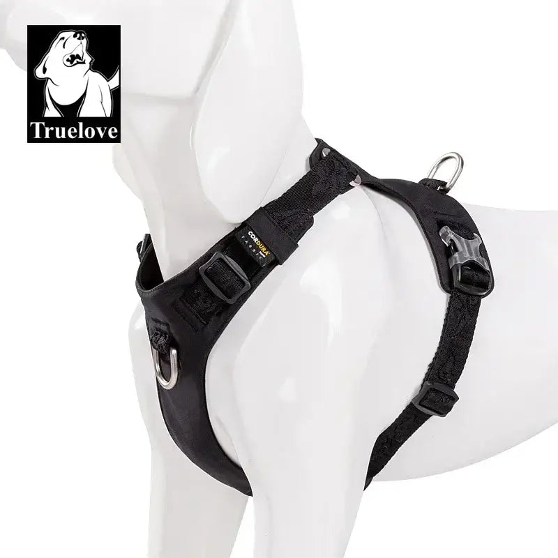 Harnais chien anti traction Colorado Plus Truelove imperméable avec réglages et anneaux en métal