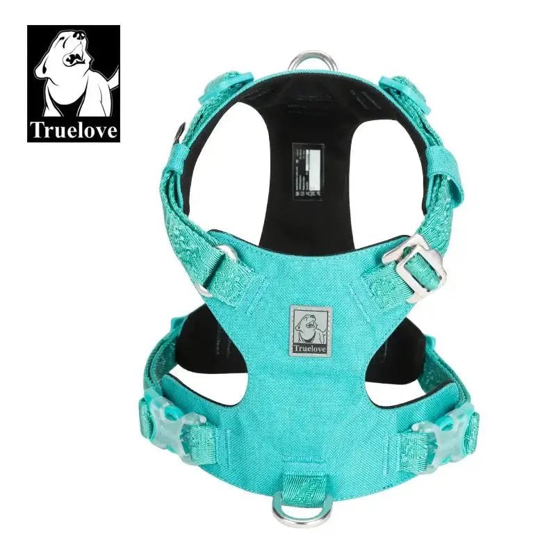 Harnais chien anti traction Colorado Plus Truelove imperméable, réglable avec anneaux métalliques