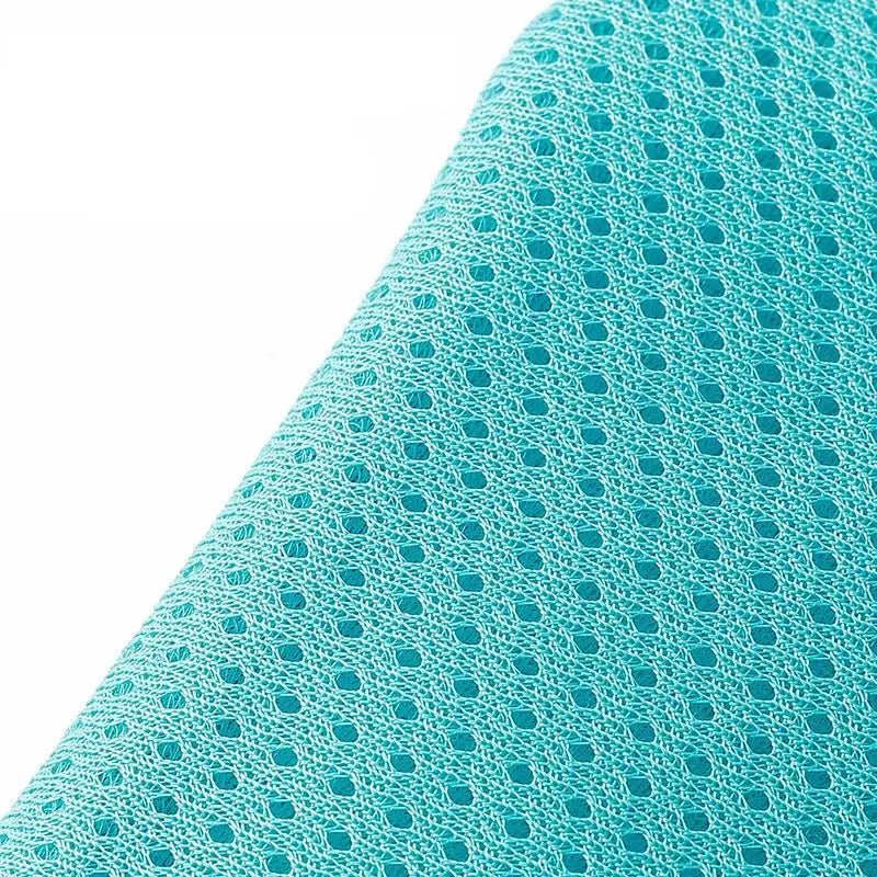 Tissu en mesh teal avec petits trous uniformes pour le harnais pour chien Truelove Double