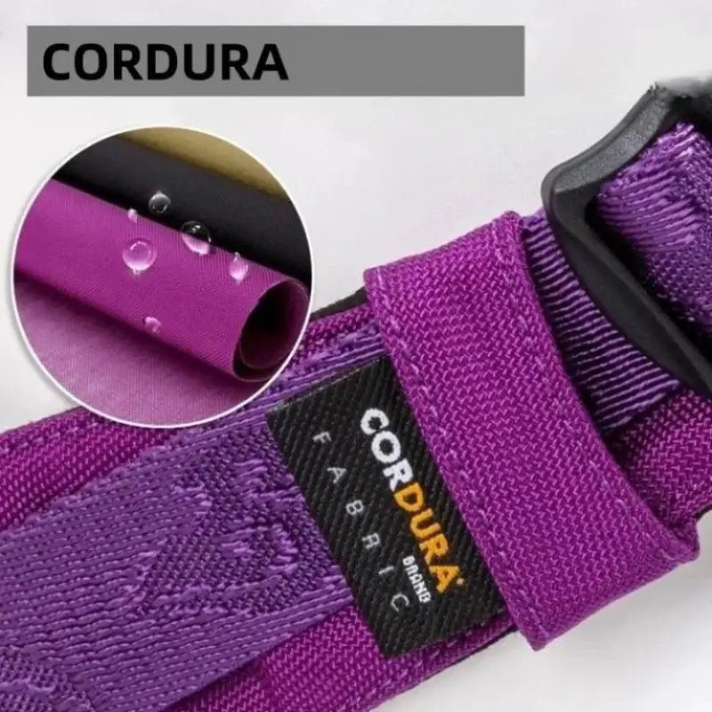 Tissu Cordura résistant à l’eau avec boucles Duraflex pour harnais chien design double