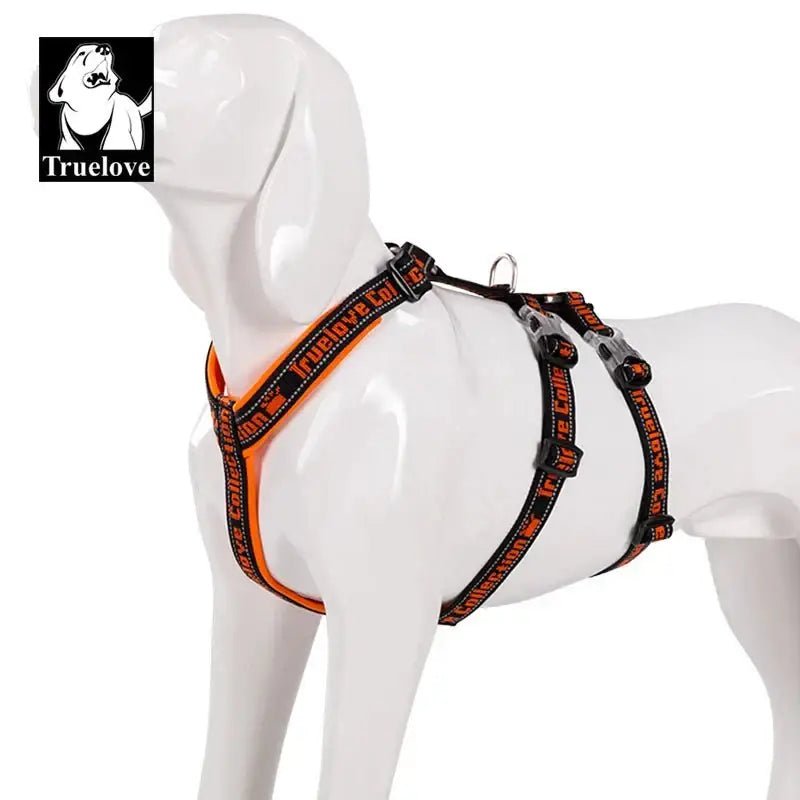 Harnais pour chien anti fugue Truelove TLH6571 en néoprène SBR avec doublure néoprène