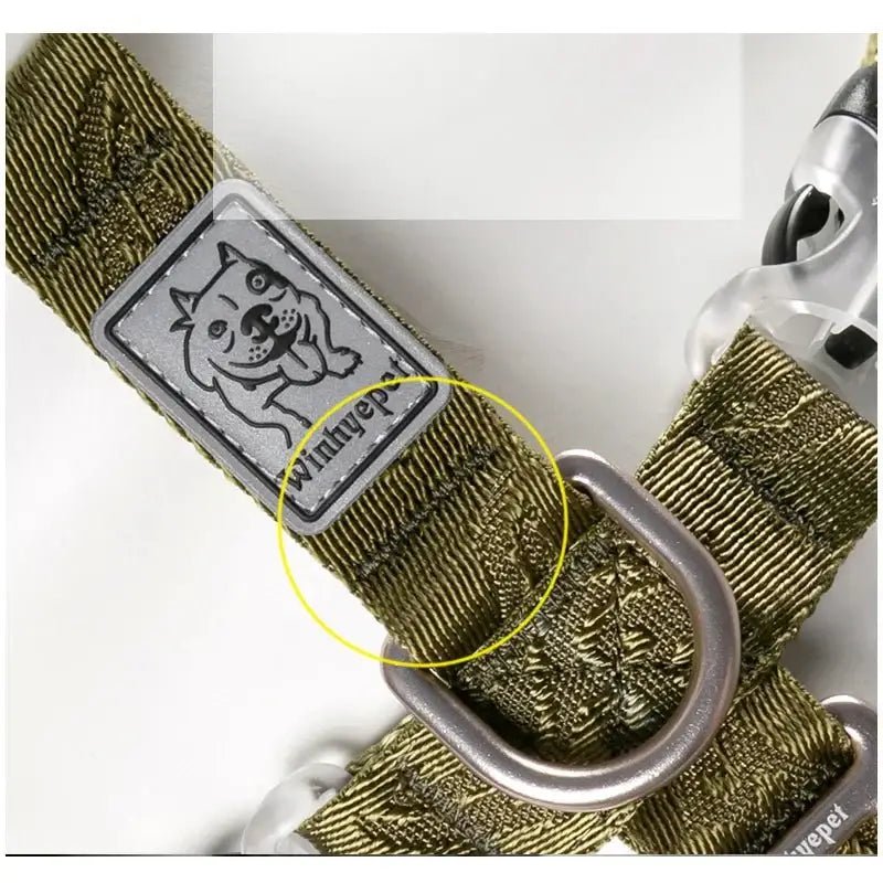 Harnais pour chien Olive green Truelove sécurité maximale et confort réglable