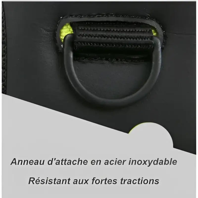 Anneau en acier inoxydable robuste pour truelove anti traction avec poignée intégrée