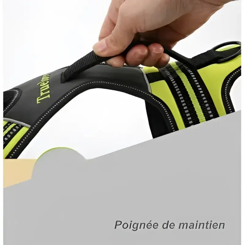 Harnais pour chien Truelove anti traction avec poignée intégrée et bandes réfléchissantes