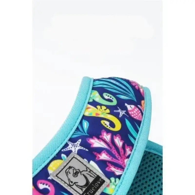 Harnais pour chien Truelove Air-Mesh, gilet rafraîchissant et respirant avec marqueur bleu