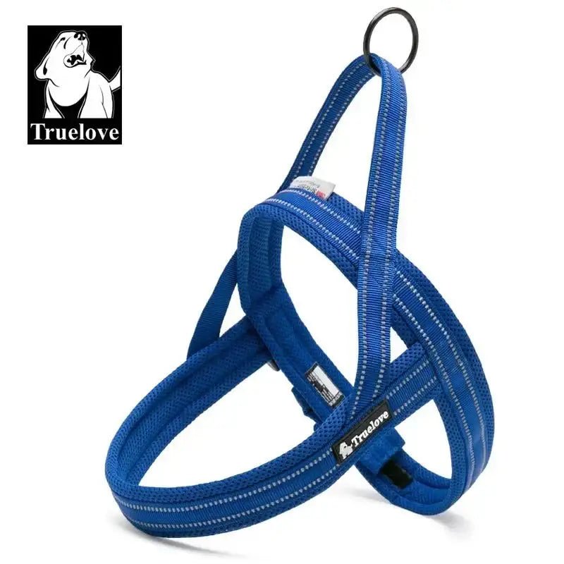 Harnais pour chien Truelove en T Soft Mesh rembourré avec boucle duraflex et D-ring en métal