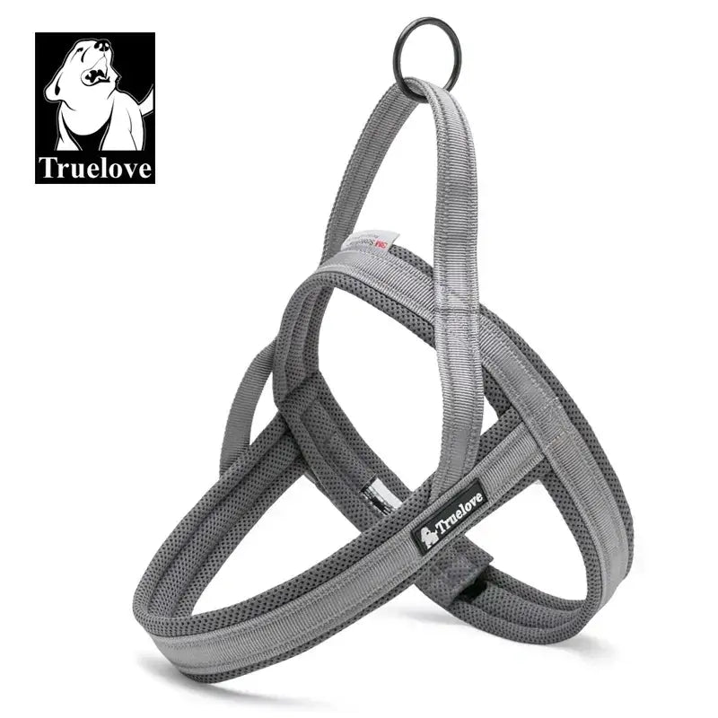 Harnais pour chien Truelove en T Soft Mesh rembourré avec boucle Duraflex et D-ring