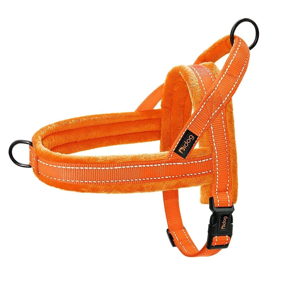 Harnais Doux et Ajustable - Orange E - XS