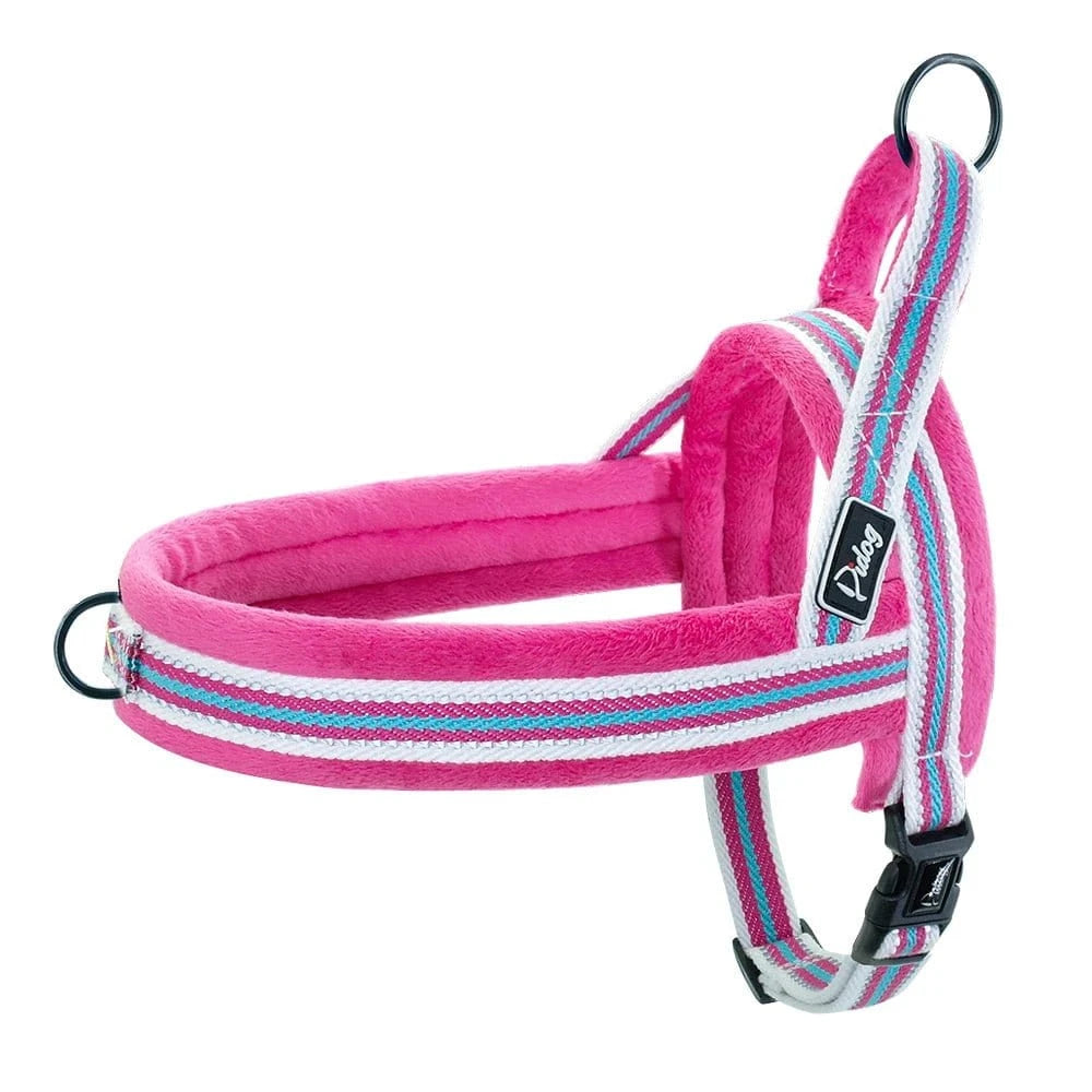 Harnais Doux et Ajustable - Rose B - XS