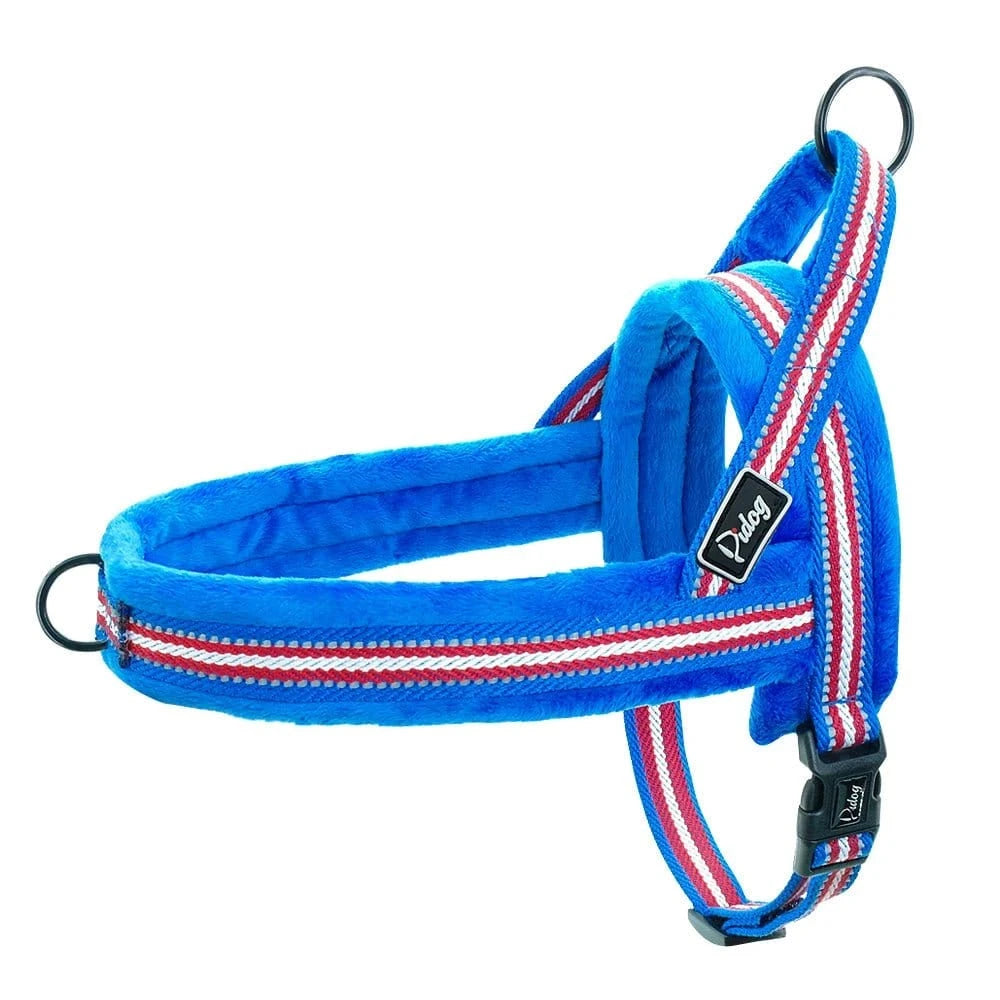 Harnais Doux et Ajustable - Bleu B - XS