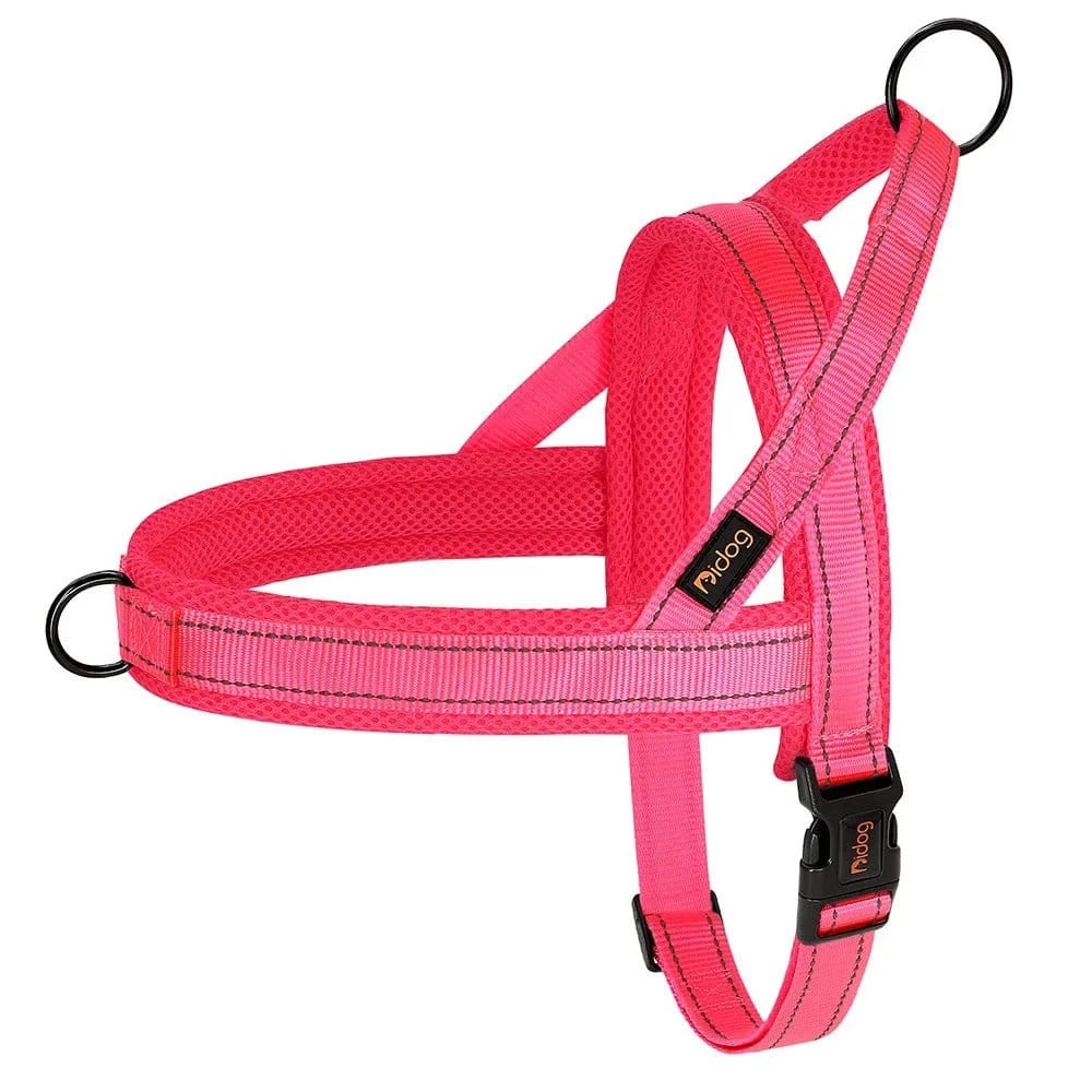 Harnais Doux et Ajustable - Rose F - XS