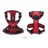 Harnais en Y Truelove Country + Cordura avec harnais truelove TLH5654, rouge parfait