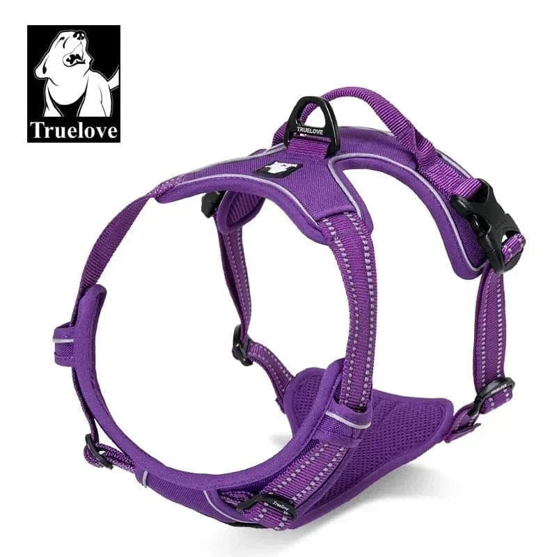 Harnais en Y Truelove Country pour petits chiens ajustement parfait et harnais anti-traction