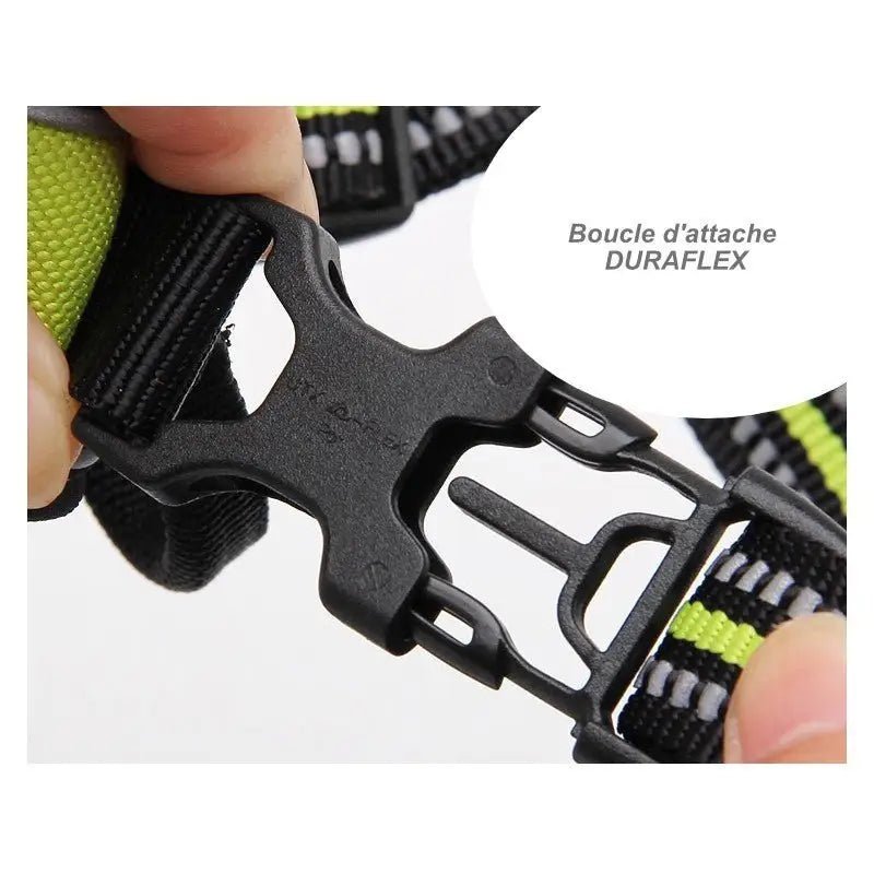 Isolant en plastique noir pour le harnais Truelove Country en Y pour chien