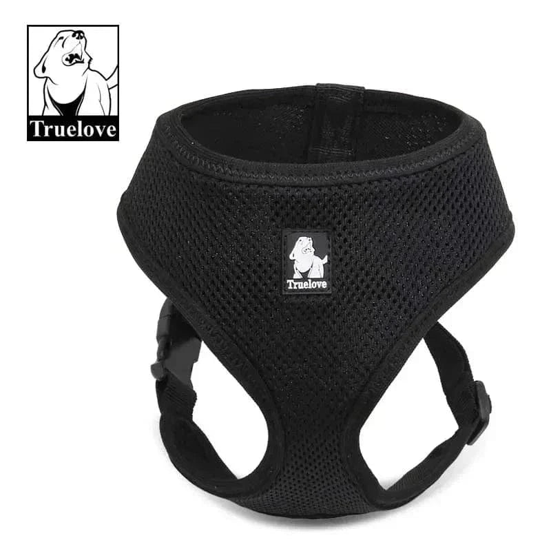 Harnais Truelove en nylon mesh respirant pour chien, facile à mettre et confortable