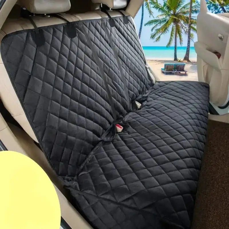 Housse siège arrière chien imperméable antidérapante pour protection de siège auto