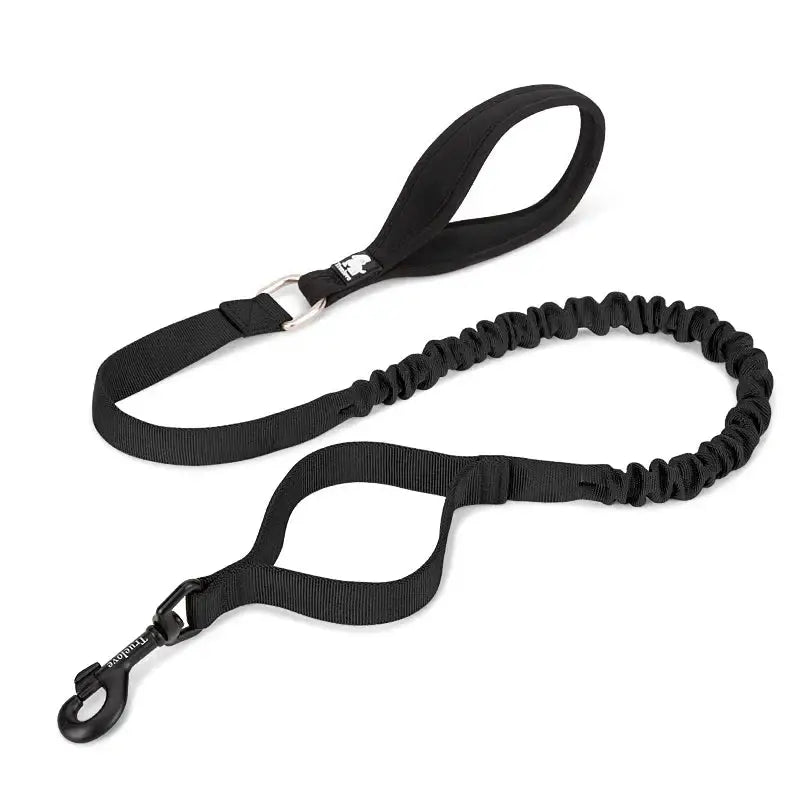 Laisse pour chien Truelove avec section anti-choc et élastique pour confort sécurisé