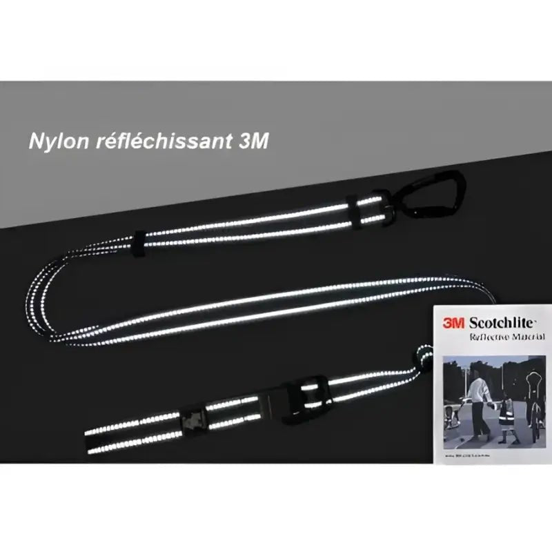 Laisse pour chien Truelove avec reflet nylon, boucle, carabiner, mains libres, Truelove Climb
