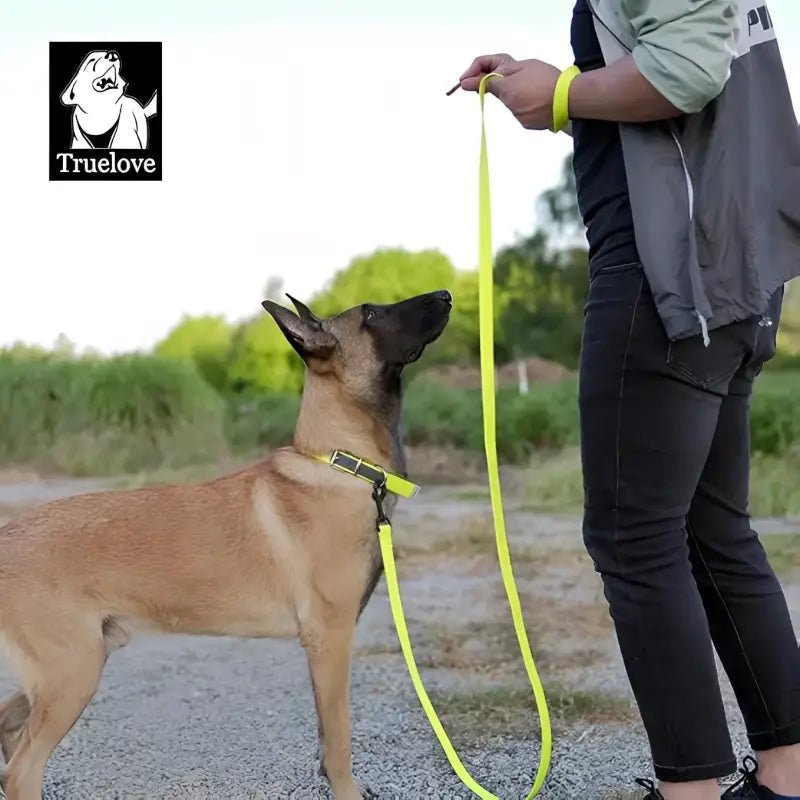 Laisse pour chien TrueLove PVC imperméable avec crochet rotatif 360° pour chien truelove