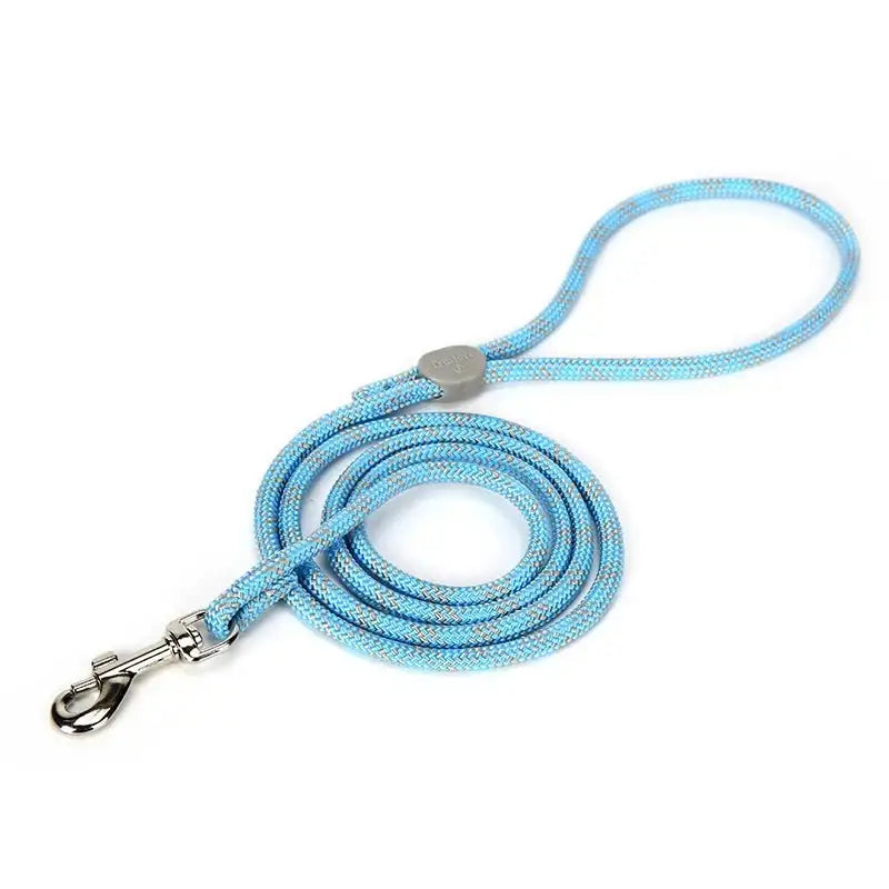 Laisse pour chien Truelove en corde bleue, accessoire pour chien sécuritaire et élégant