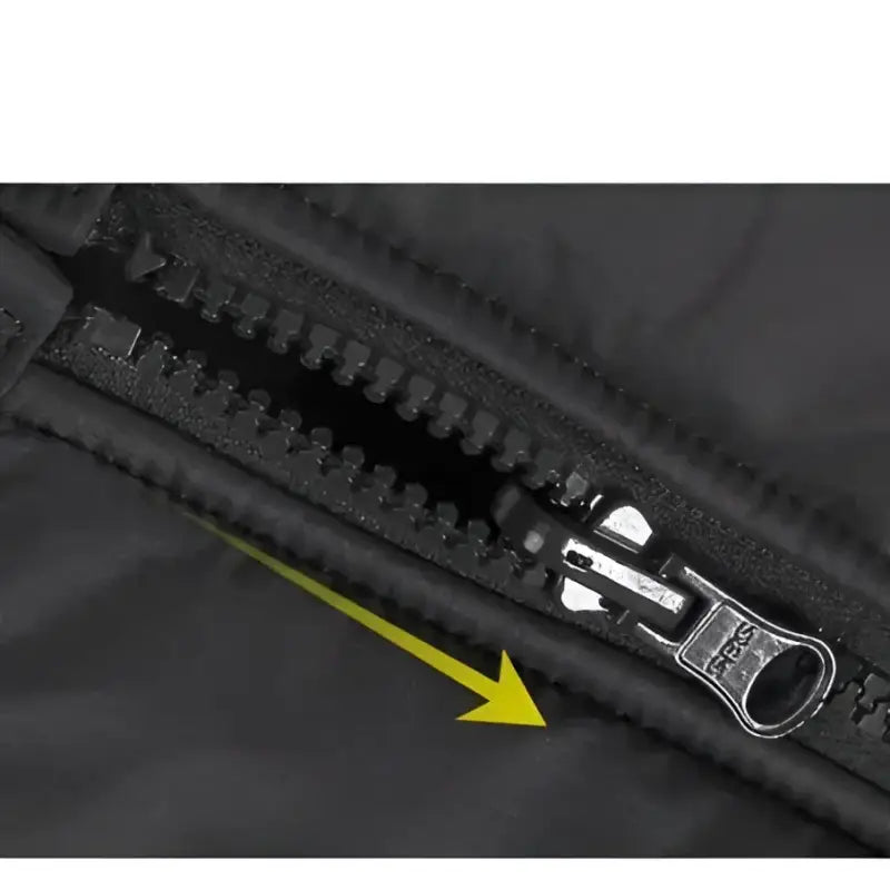 Zipper noir sur manteau pour chien Truelove Arctique réversible et imperméable