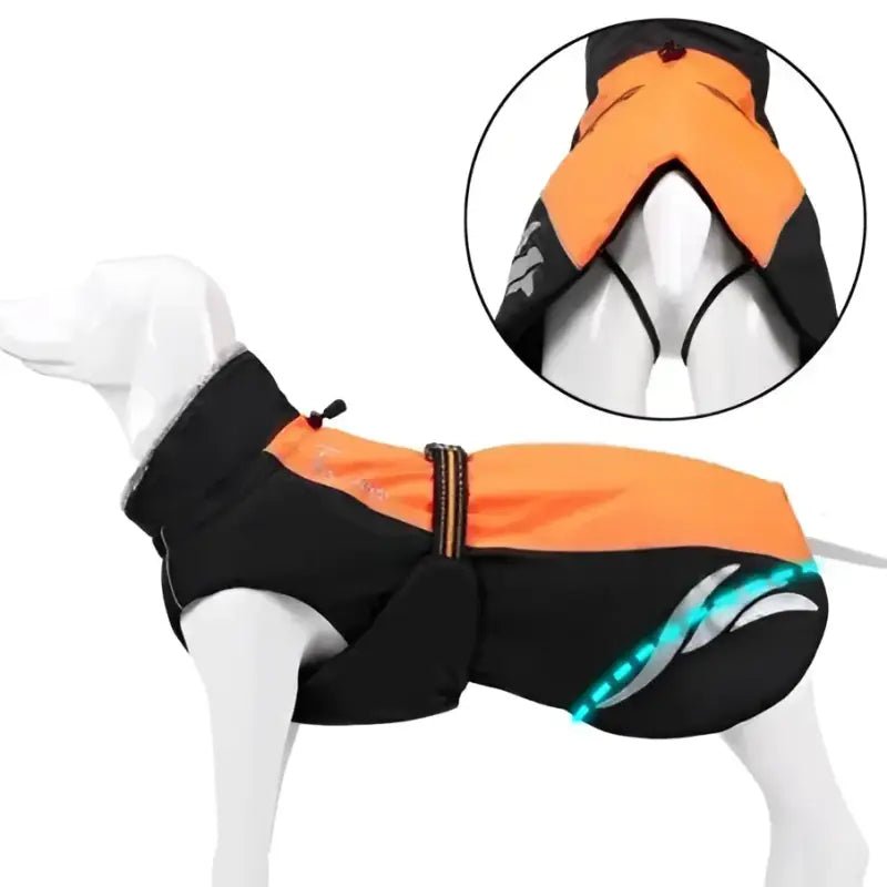 Manteau pour chien Truelove Snow imperméable chaud avec reflet et doublure douce