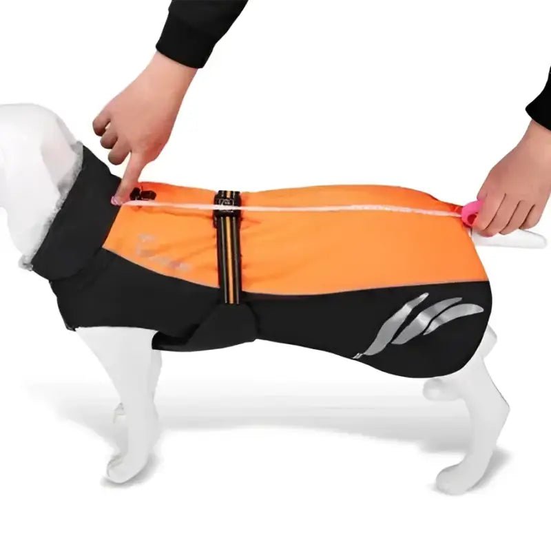 Mesure de la longueur du manteau pour chien Truelove Snow imperméable et chaud
