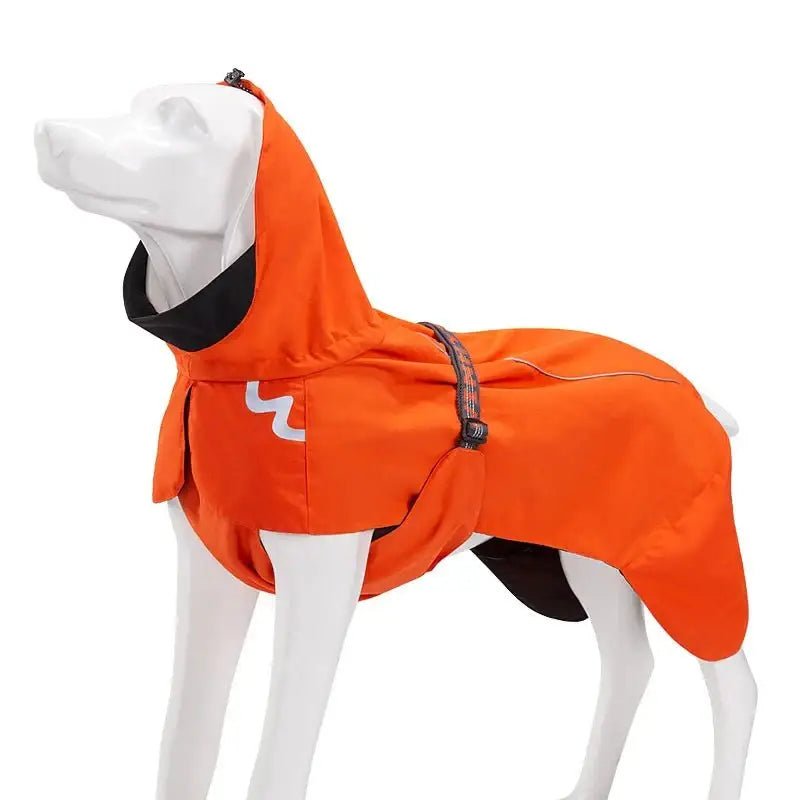 Manteau imperméable pour chien Truelove avec bandes réfléchissantes et capuche