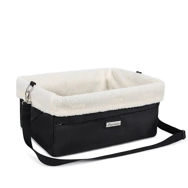 Panier de transport pour chien Truelove Secure pliable et lavable avec bandoulière, pour un secure ride