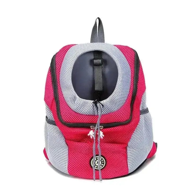 Sac à dos pour chien avec hublot avant, sac transport pour chien avec ouverture frontale