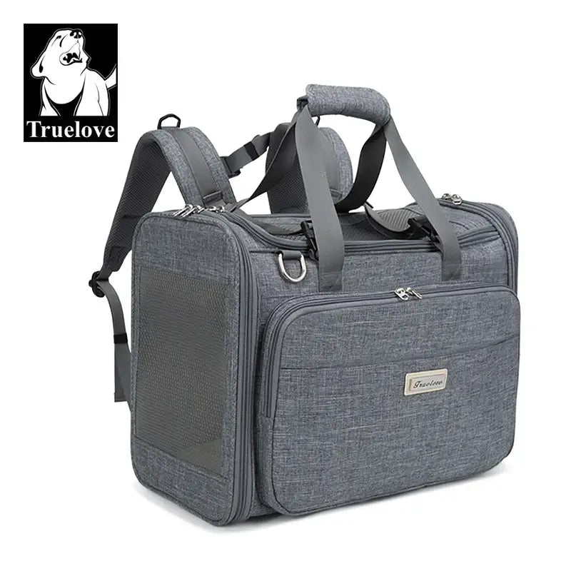 Sac à dos pour chien Truelove Premium en tissu Oxford 420d avec mesh respirant
