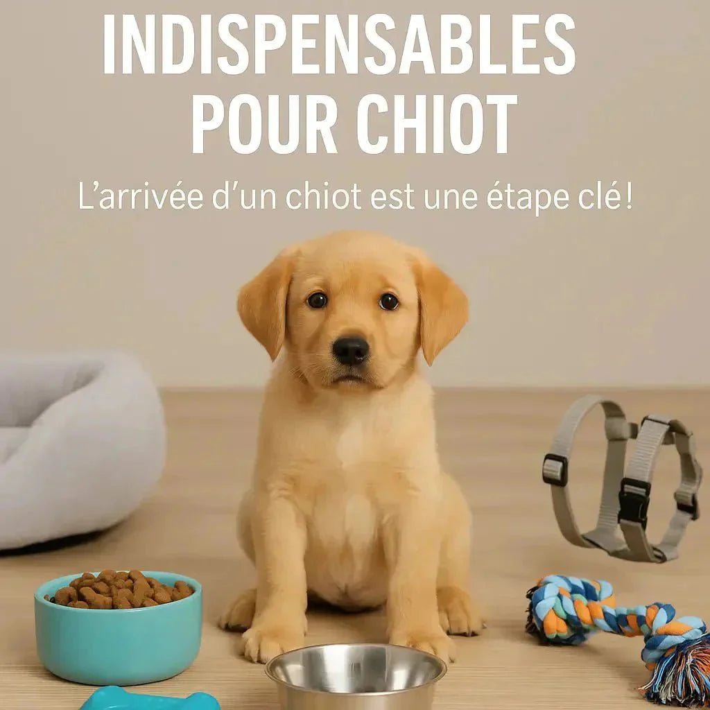 Accessoires pour Chien Essentiels pour Accueillir un Chiot avec Succès - Pattes et Trésors