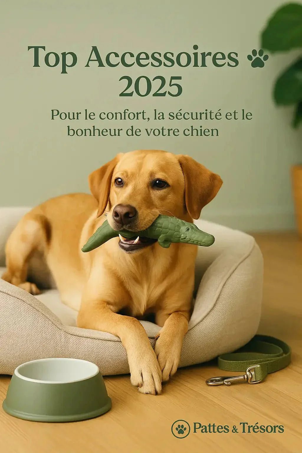 Meilleurs Accessoires pour un Chien Heureux et un Lit Confortable - Pattes et Trésors