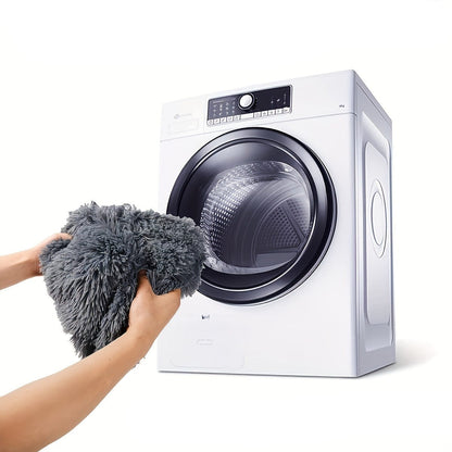 Couverture grise en plush lavée pour le canapé dog cushion et sofa pour pets