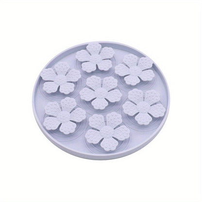 Moule en silicone forme fleurs pour slow feeder, accessoires pour chiens, antichoking
