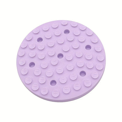 Tuyau d’aspiration circulaire lilas, accessoire pour chiens, slow feeder pour chien