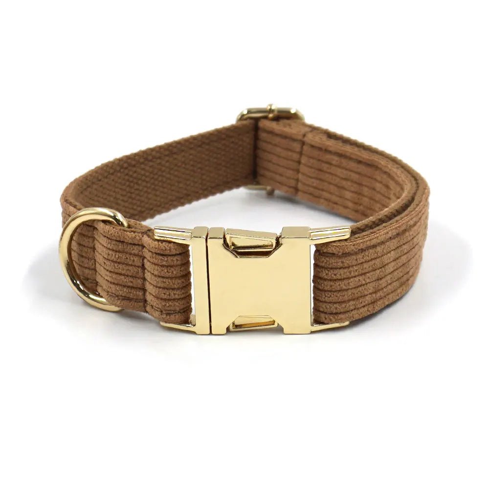Collier pour chien personnalisé en nylon tissé doux