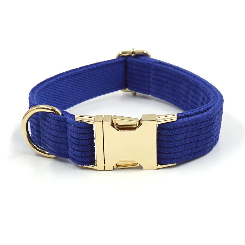 Collier pour chien personnalisé en nylon tissé doux