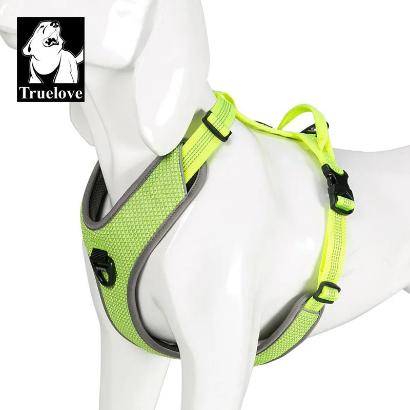 Harnais chien anti traction Truelove Mountain avec reflet gris, Mountain Tlh6071